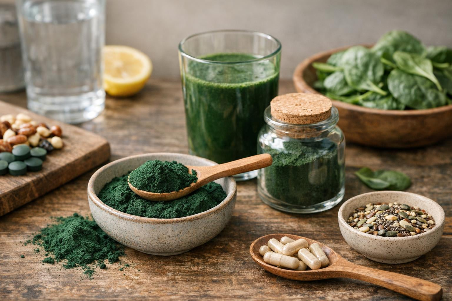 ¿Para qué sirve el polvo de espirulina?