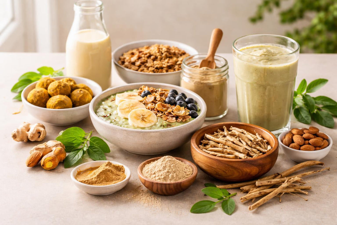 Ashwagandha disponible en alimentos