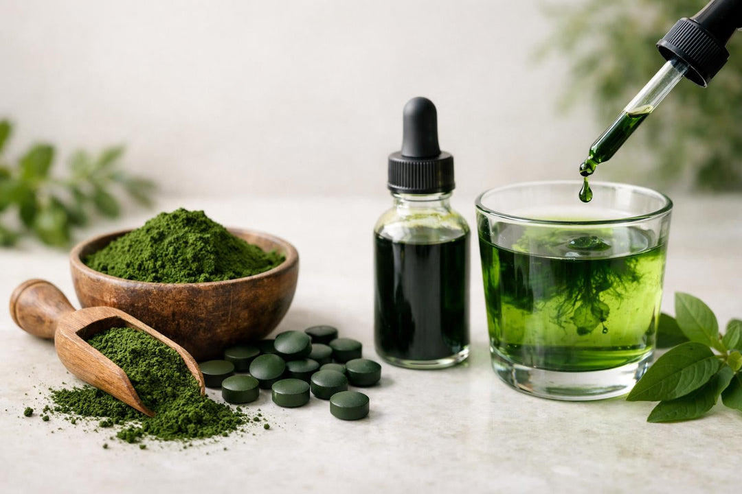 Chlorella vs. clorofila