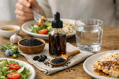 L'olio di semi neri va assunto durante i pasti?