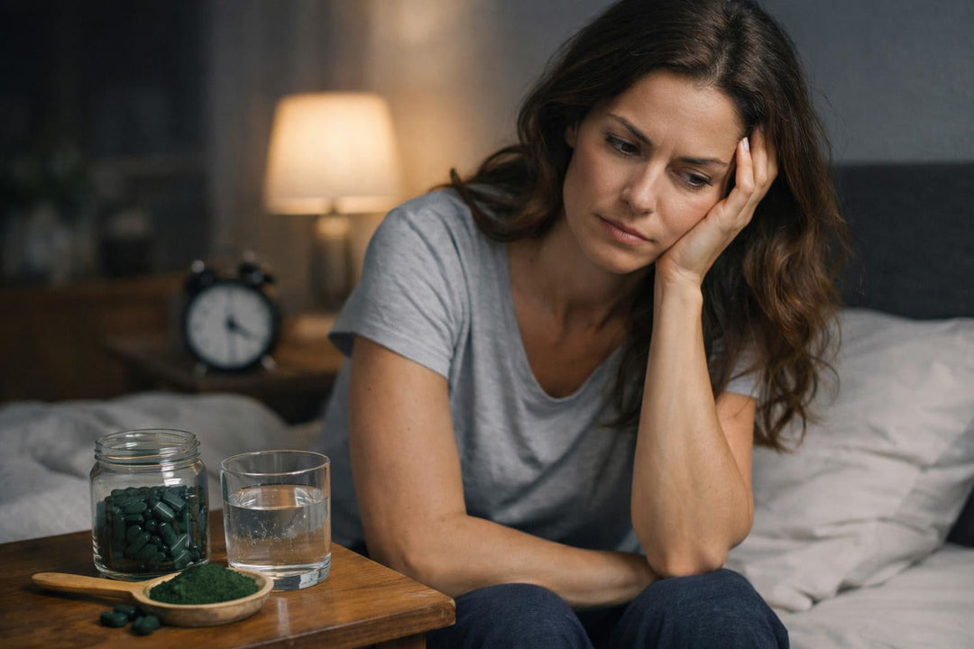 ¿La espirulina causa insomnio?