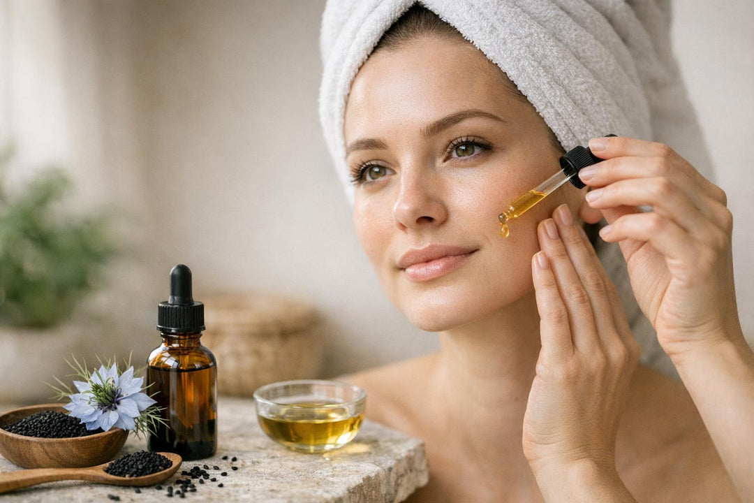 Beneficios del aceite de semilla negra para el rostro: una guía completa