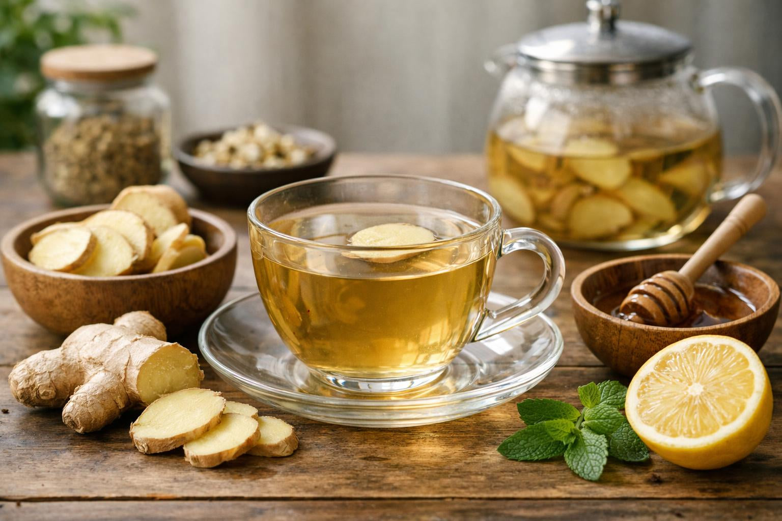¿Cuáles son los beneficios del té de jengibre? 