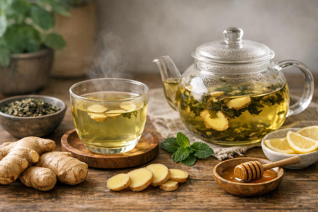 ¿Cuáles son los beneficios del té verde de jengibre? 