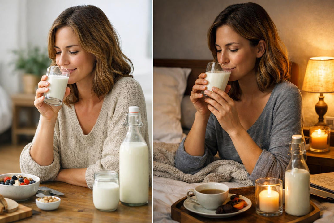 When is the best time to drink kefir?