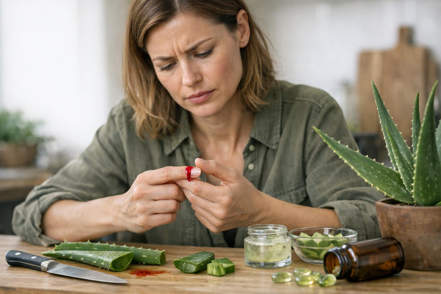 Peligro del aloe vera