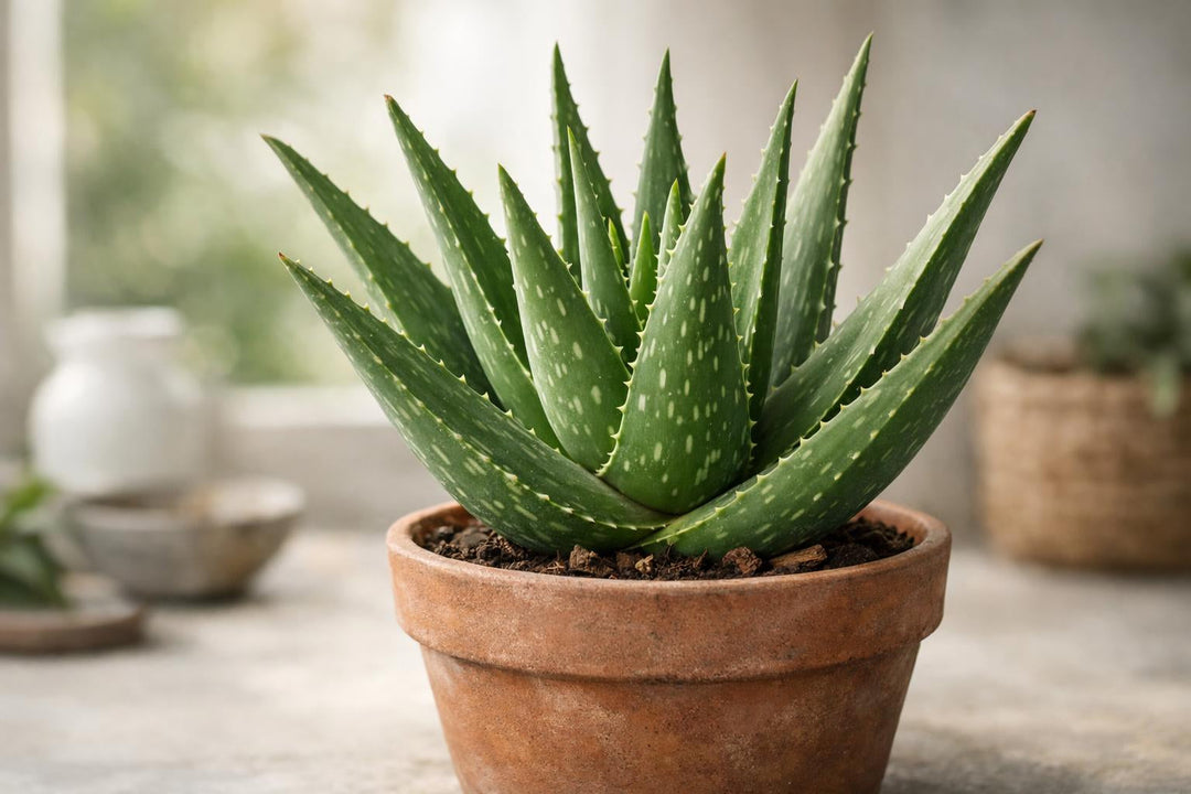 Planta de aloe vera