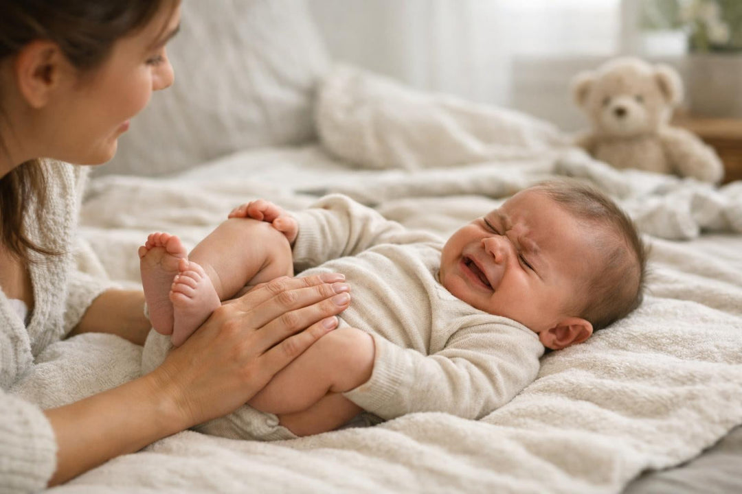 Il bambino ha gas intestinali 