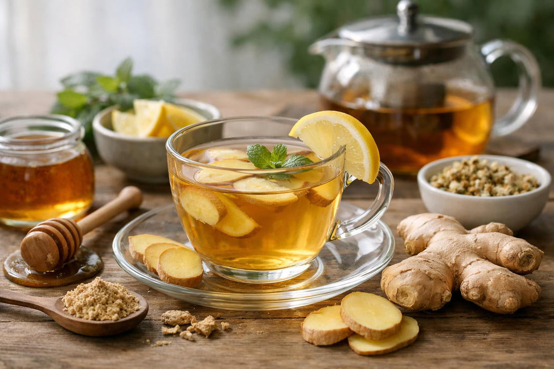 Beneficios de la infusión de jengibre 