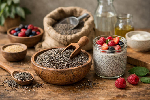 Nutrición de las semillas de chía: valores, beneficios y cómo usarlas diariamente