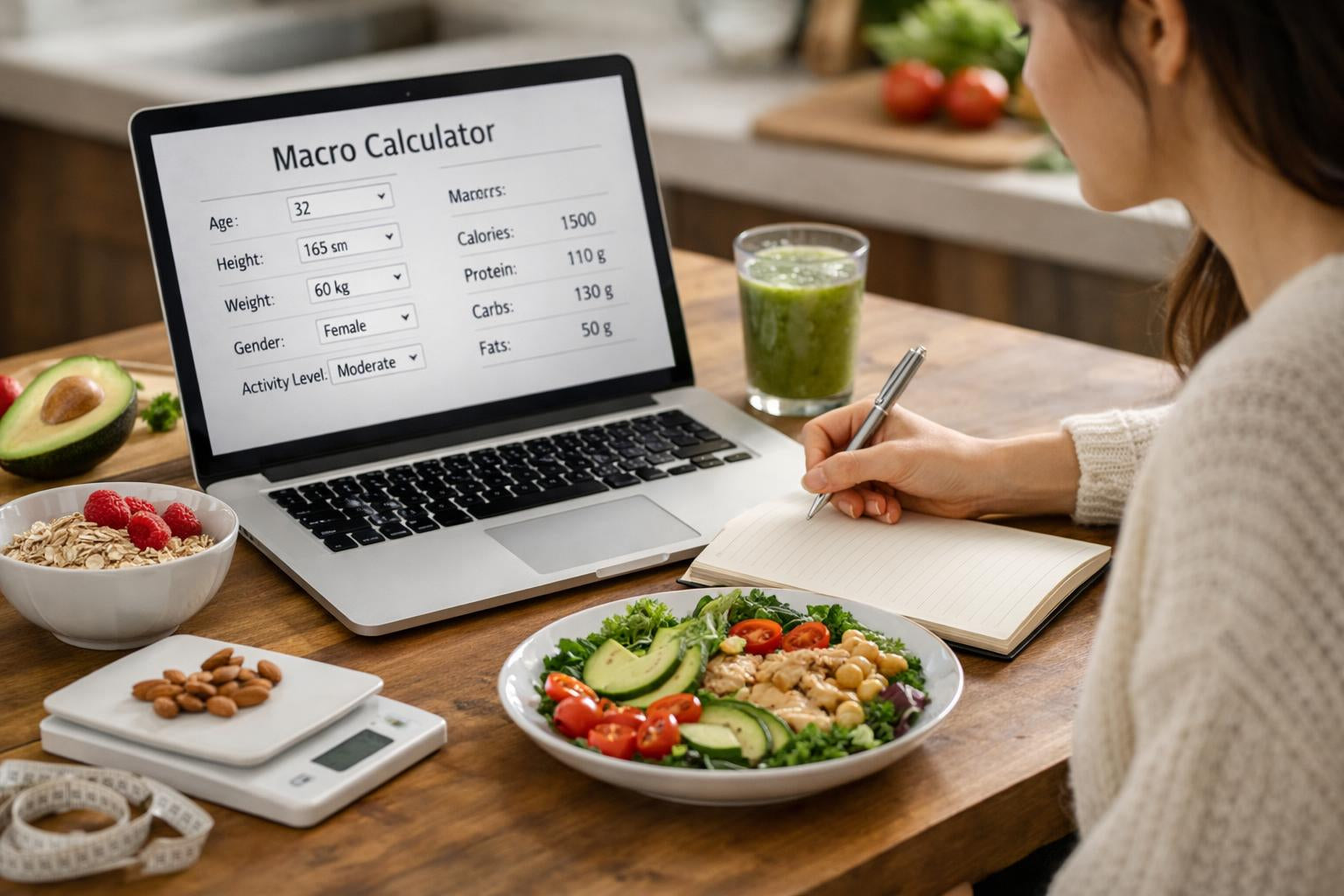 Calculadora macro gratuita