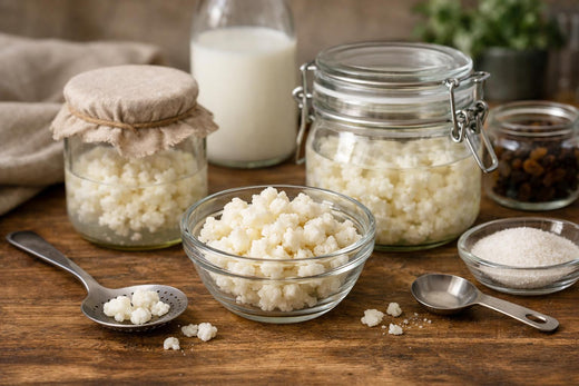 Como armazenar grãos de kefir: geladeira, repouso, congelamento (guias claros)