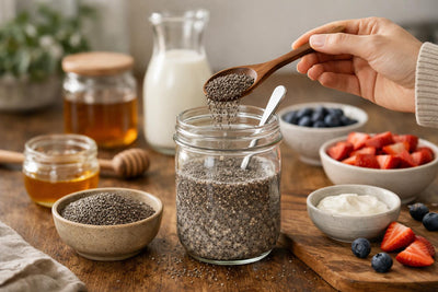 Recette graine de chia : ratios parfaits, textures, 7 idées + erreurs à éviter