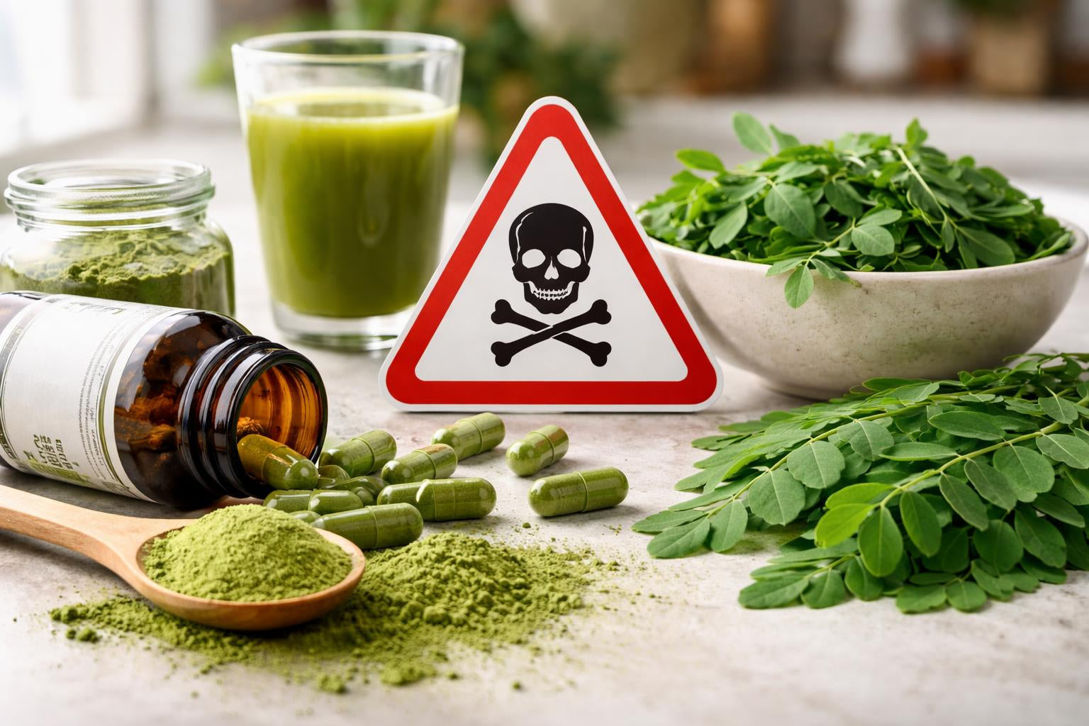 ¿Cuáles son los peligros de la moringa?