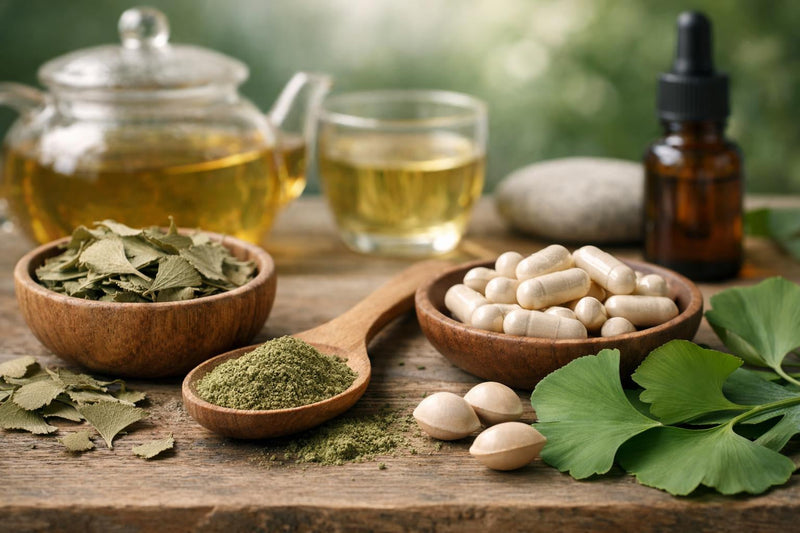 Beneficios del ginkgo biloba: guía completa, evidencia, dosis, riesgos y comparaciones