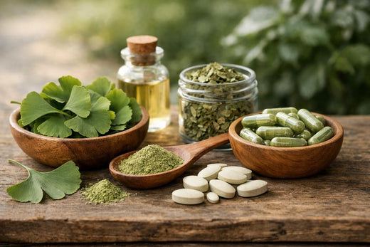 Ginkgo biloba orgánico: una guía completa (beneficios, evidencia, dosis, seguridad, compra)