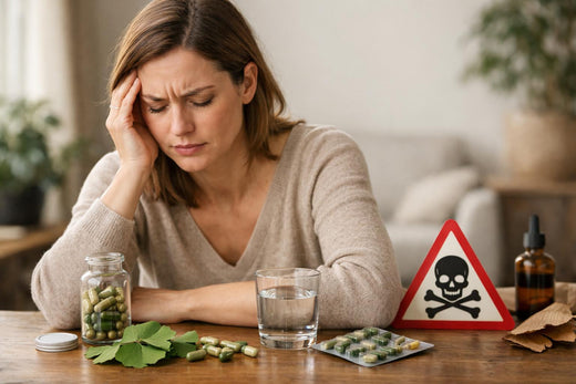 Peligros del ginkgo biloba: riesgos, efectos secundarios, interacciones y contraindicaciones