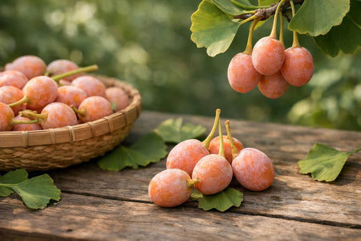 Fruto de Ginkgo biloba: usos, riesgos, evidencia y alternativas