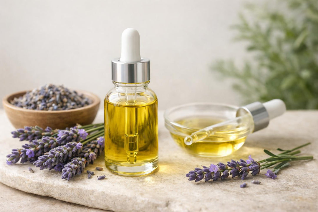 aceite esencial de lavanda