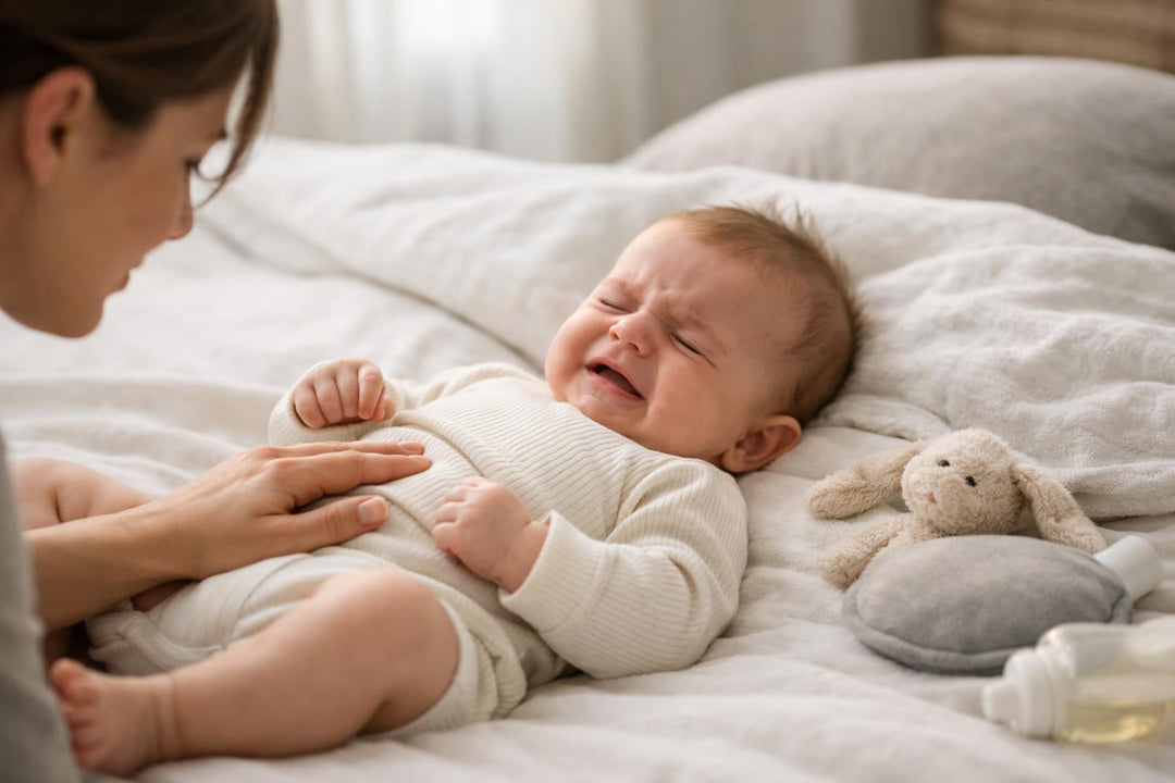 Il bambino di 4 mesi ha mal di pancia