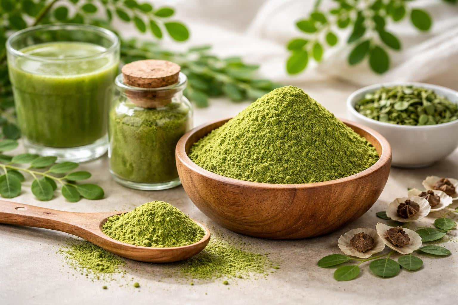 Polvo de moringa