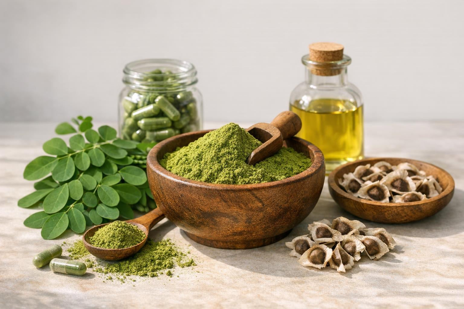 polvo de moringa