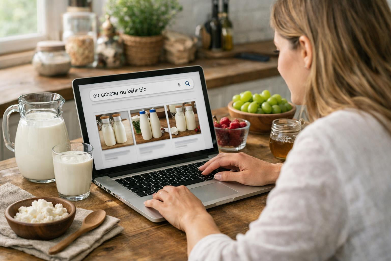 dónde comprar kéfir orgánico