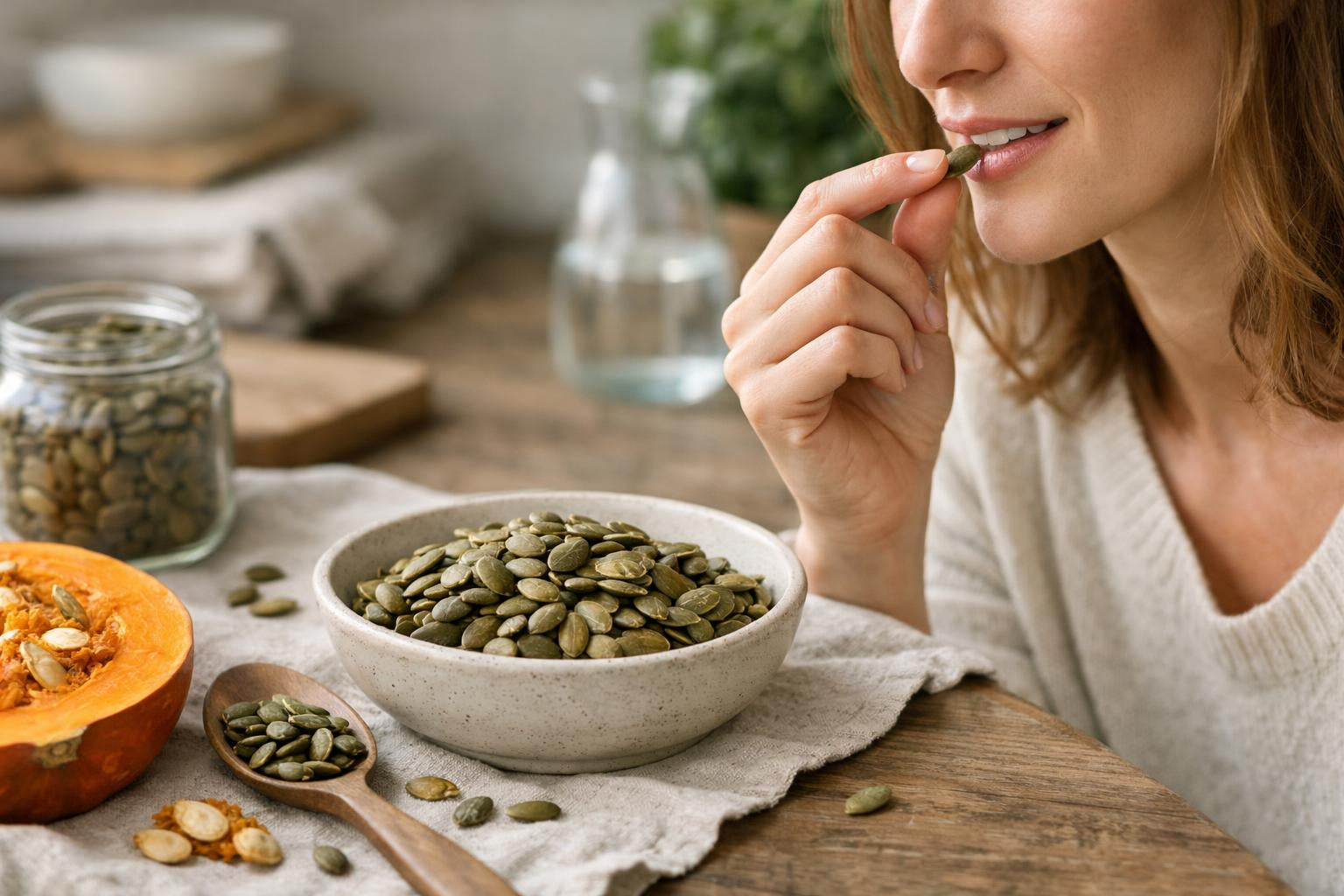 ¿Se pueden comer semillas de calabaza crudas?