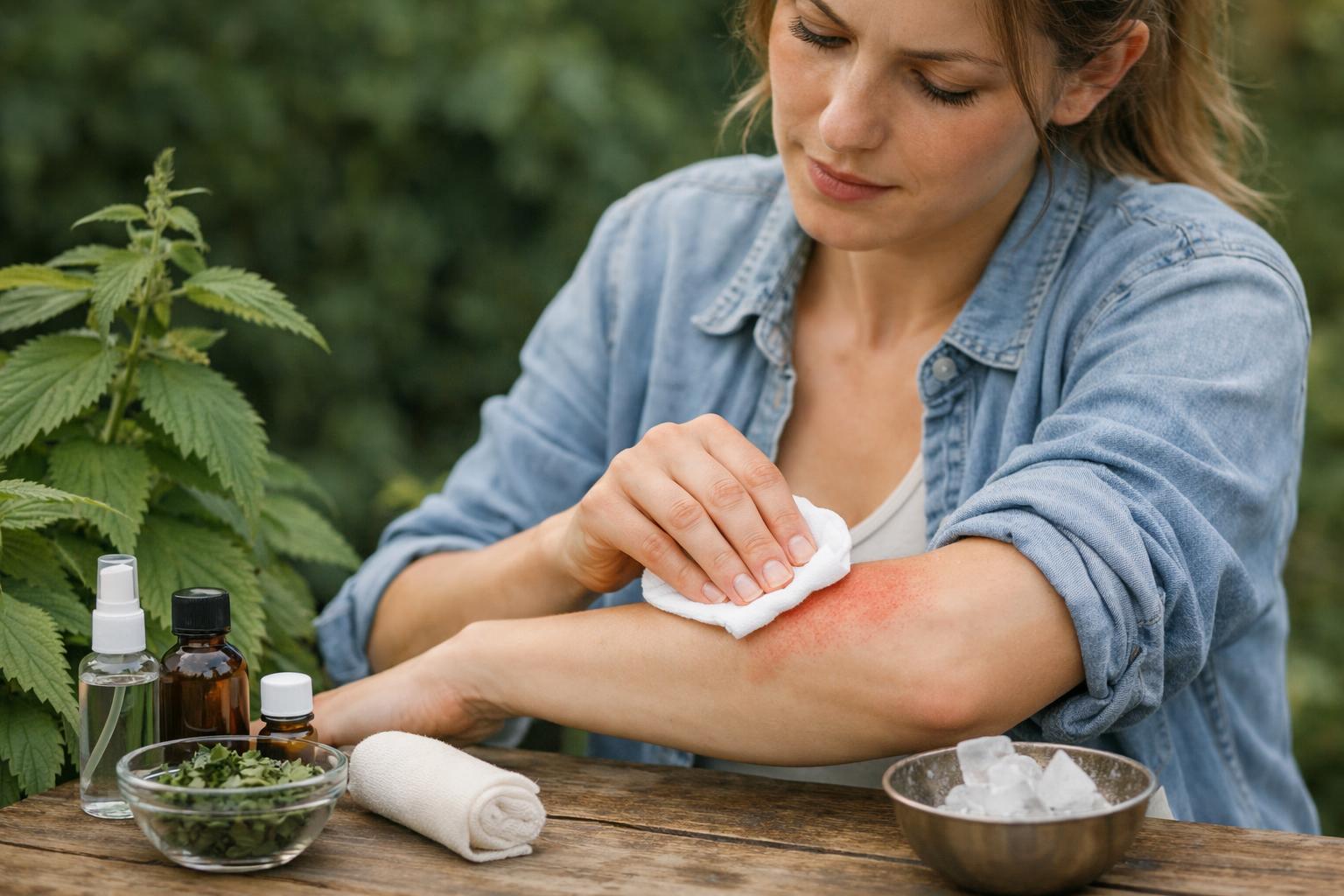 ماذا تفعل عند التعرض للدغة نبات القراص؟