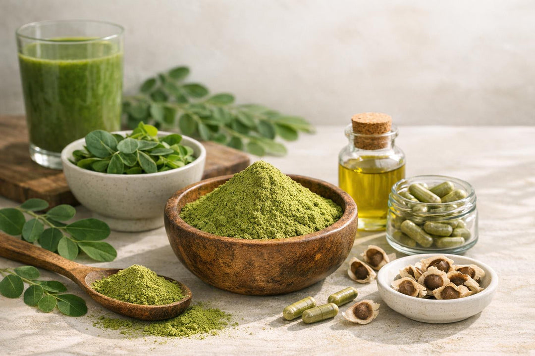 beneficios del polvo de moringa