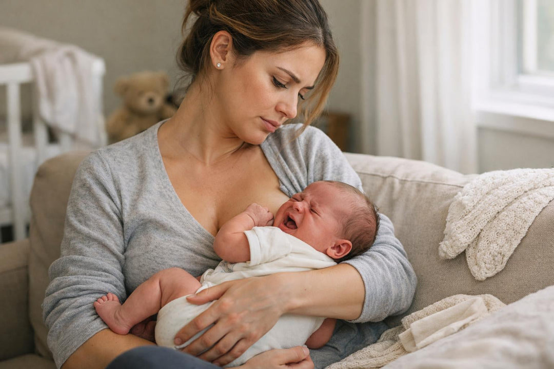 Quando iniziano le coliche nei neonati allattati al seno? 