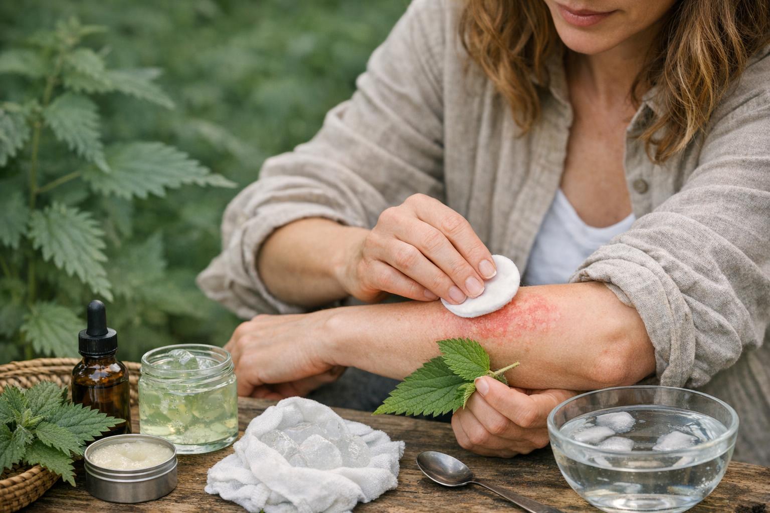 ماذا تفعل عند التعرض للدغة نبات القراص؟ 