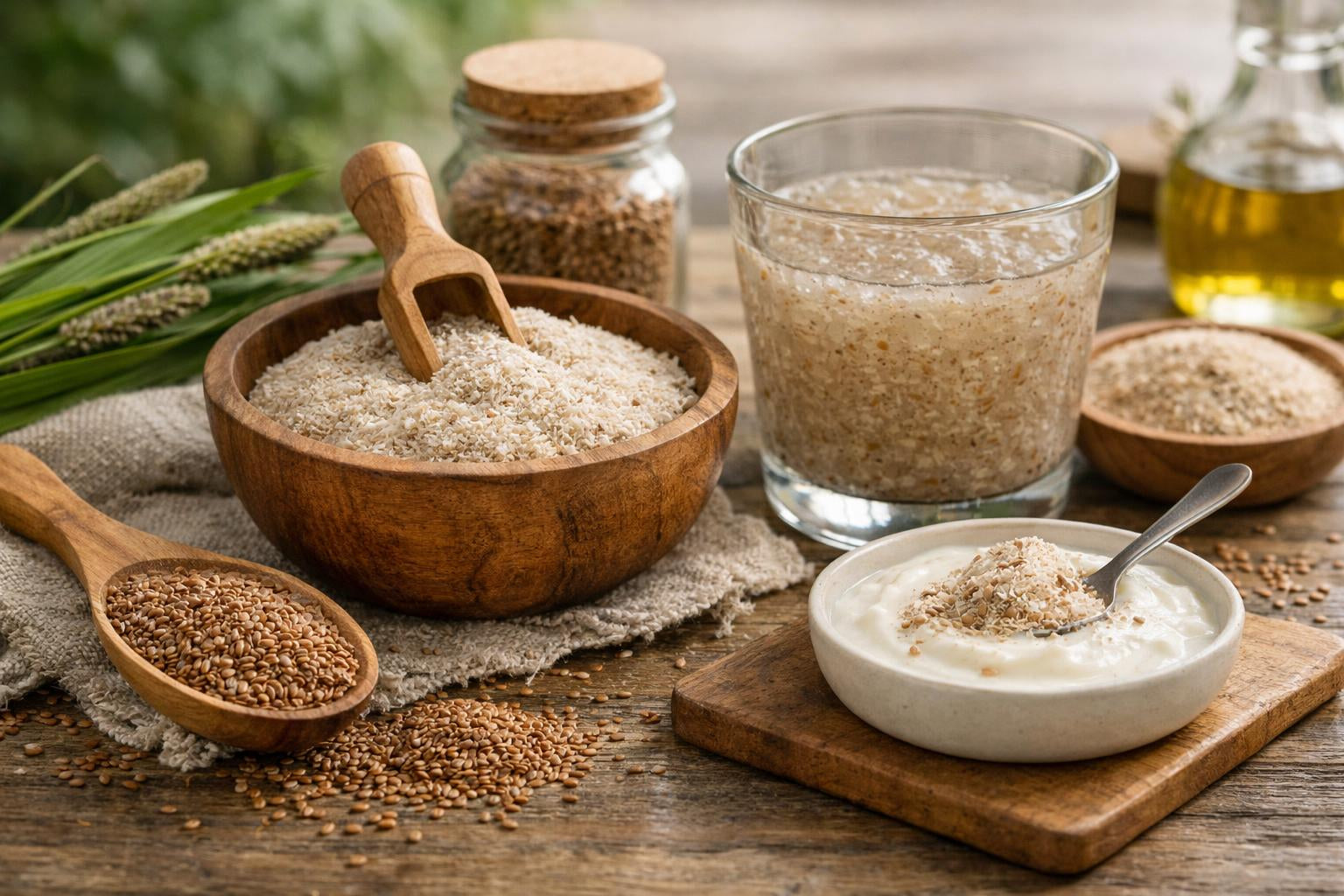 ¿Cuáles son los beneficios del psyllium?