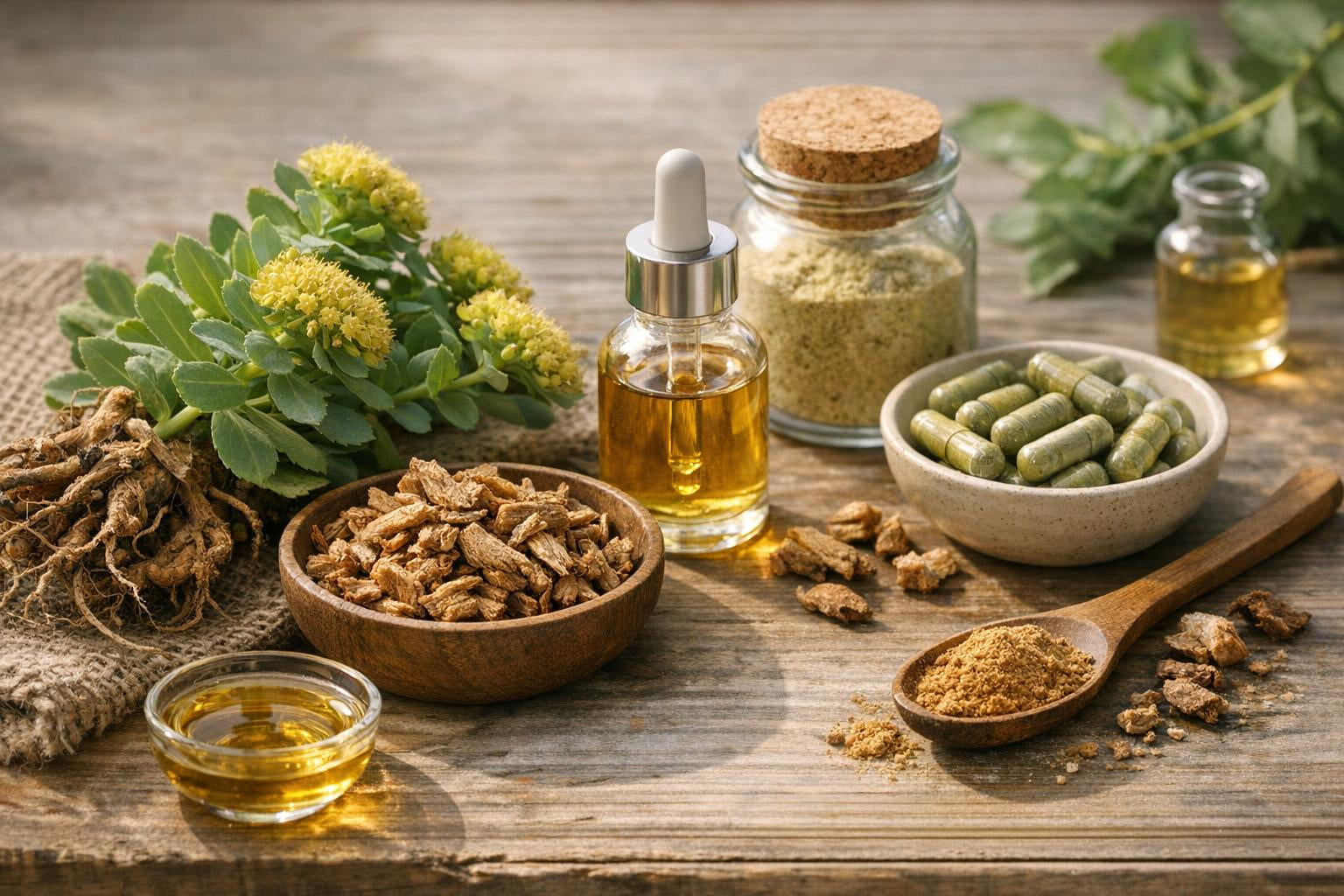 efectos de la rodiola