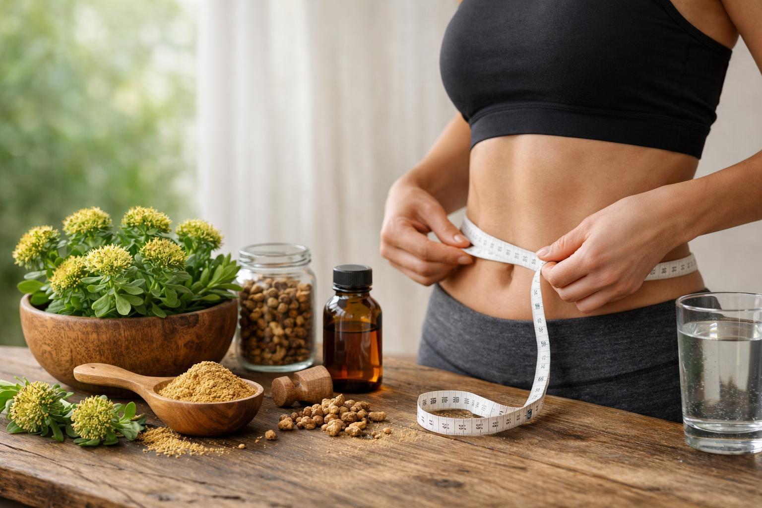 pérdida de peso con Rhodiola