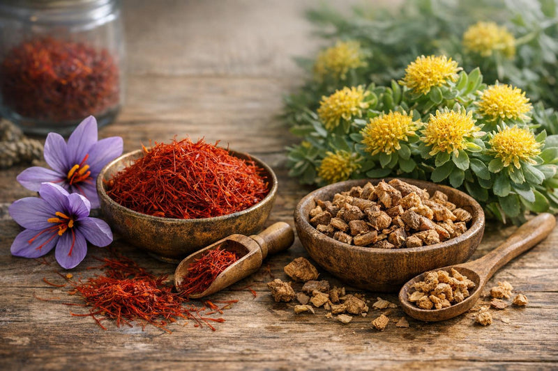 Azafrán y rodiola: la combinación natural para gestionar mejor el estrés, la fatiga nerviosa y el estado de ánimo