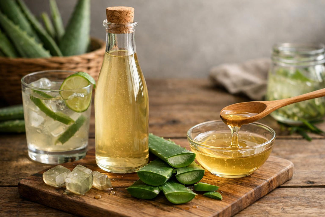 Jarabe de aloe vera