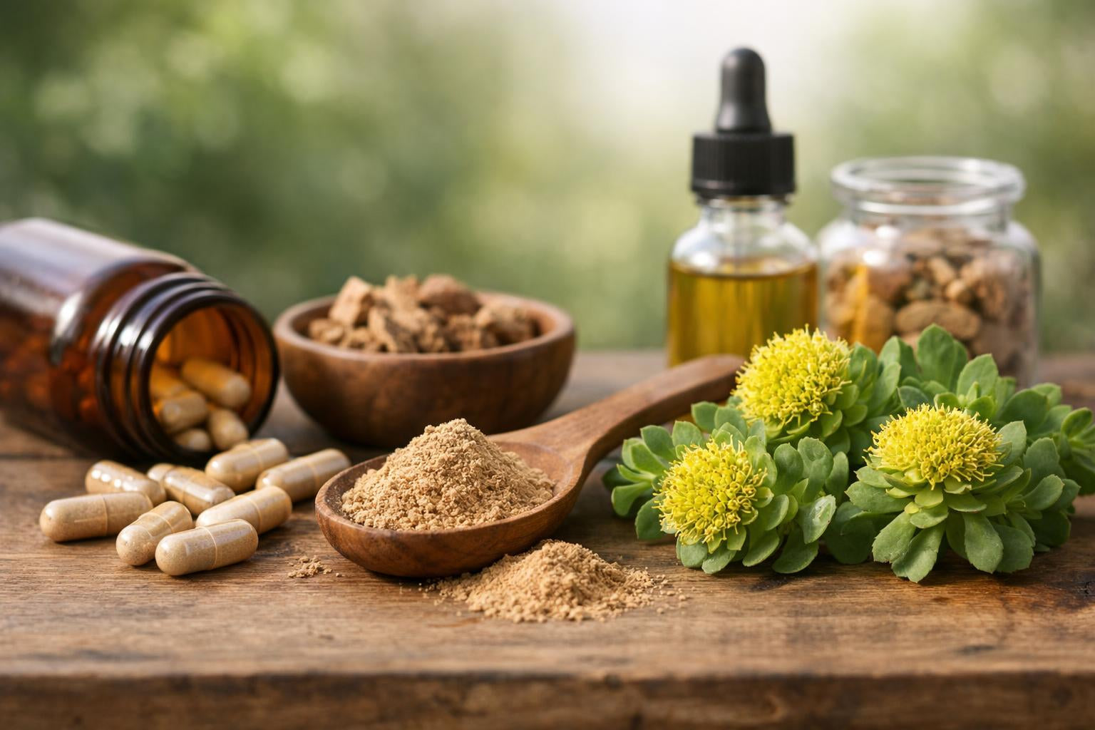 Virtud de la Rhodiola